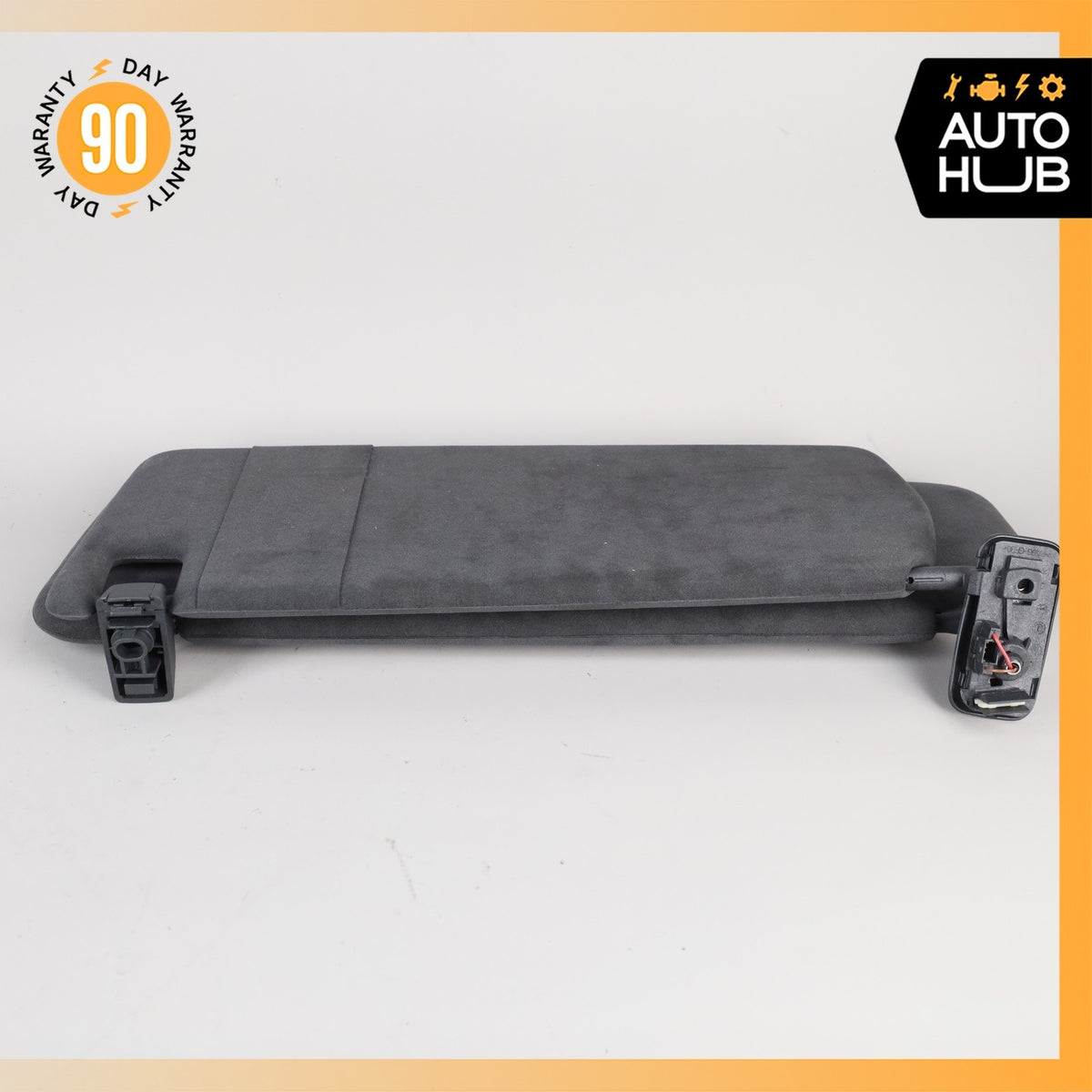 15-18 Porsche Cayenne 958 Turbo Sun Visor Sunvisor Right Side Suede OEM - photo 11