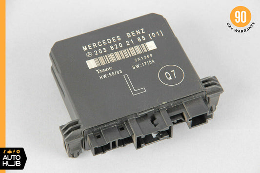 01-07 Mercedes W203 C230 C240 C320 Rear Left Door Control Module 2038202185 OEM - photo 1