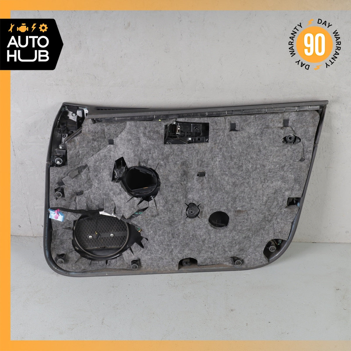 11-18 Audi D4 A8 S8 Front Left Driver Side Interior Door Panel Black Suede OEM - photo 16