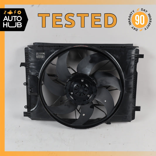 08-20 Mercedes R172 SLK350 C300 Engine Radiator Cooling Fan Motor Assembly OEM - photo 1