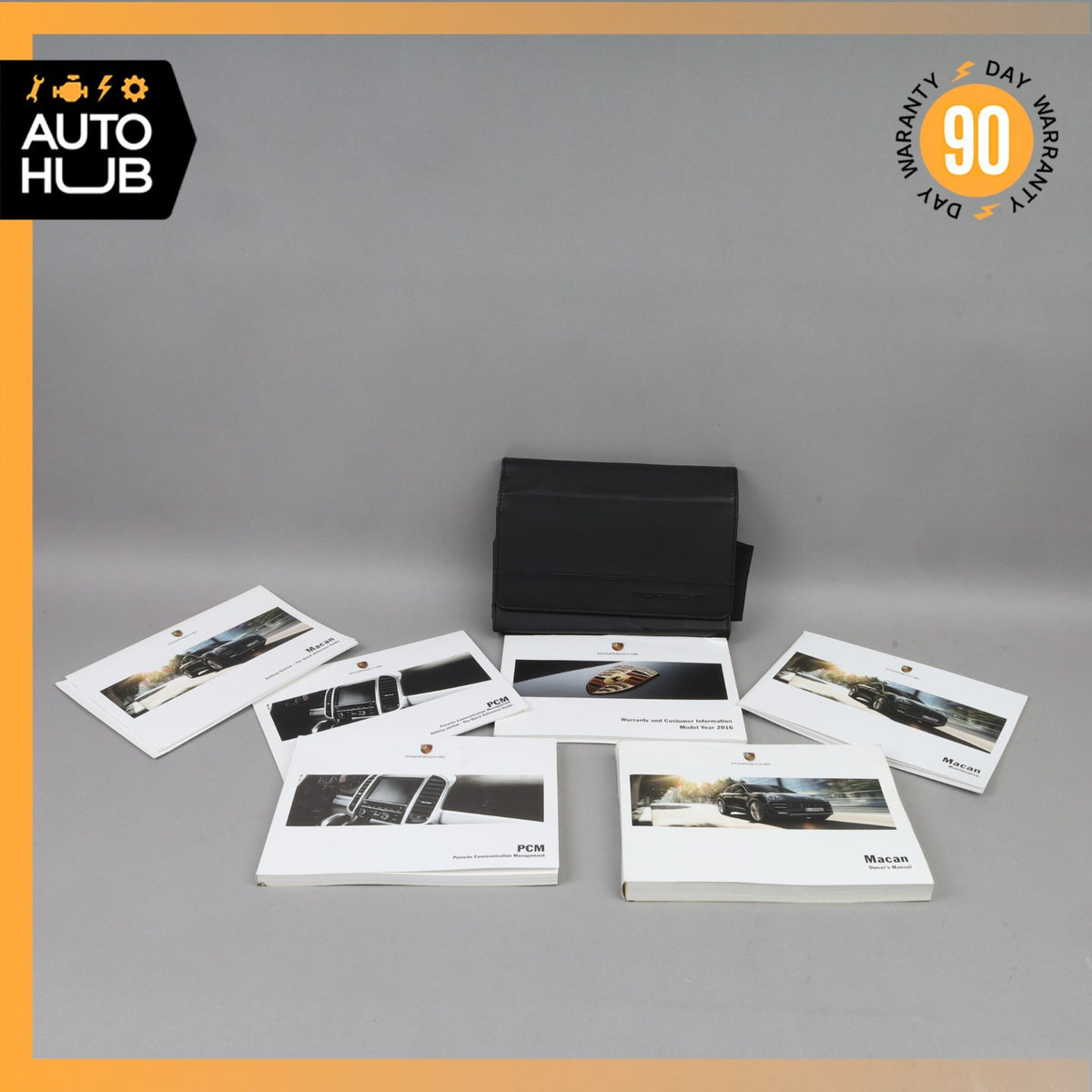 2016 Porsche Macan Turbo 95B Owner's Operator's Manual Book OEM - photo 1