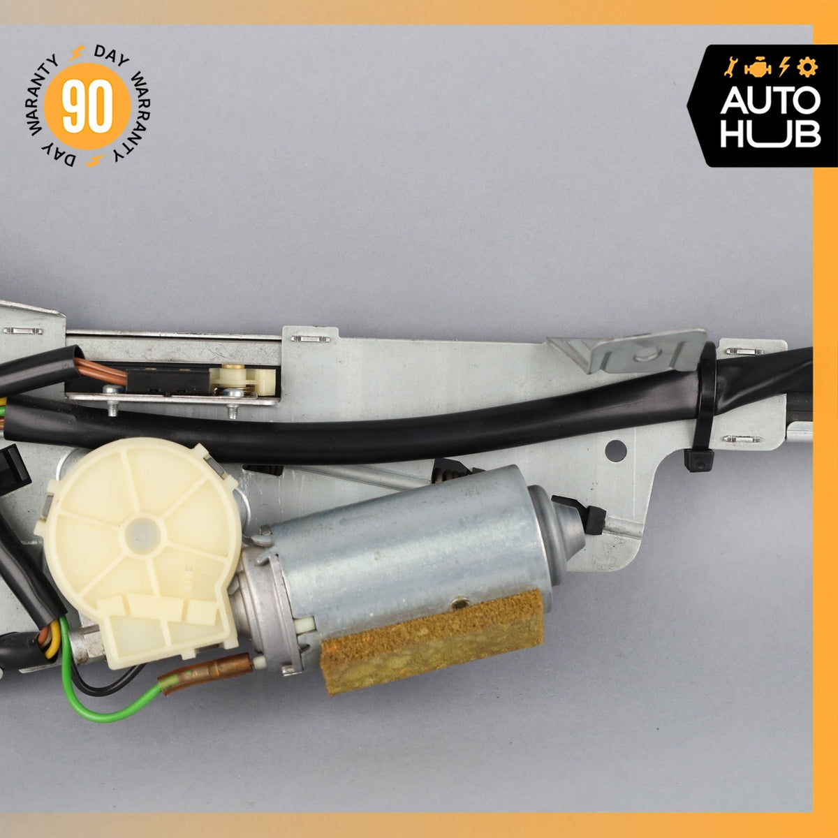 93-99 Mercedes W140 CL600 S500 Left Drive Side Seat Belt Feeder Motor OEM - photo 12