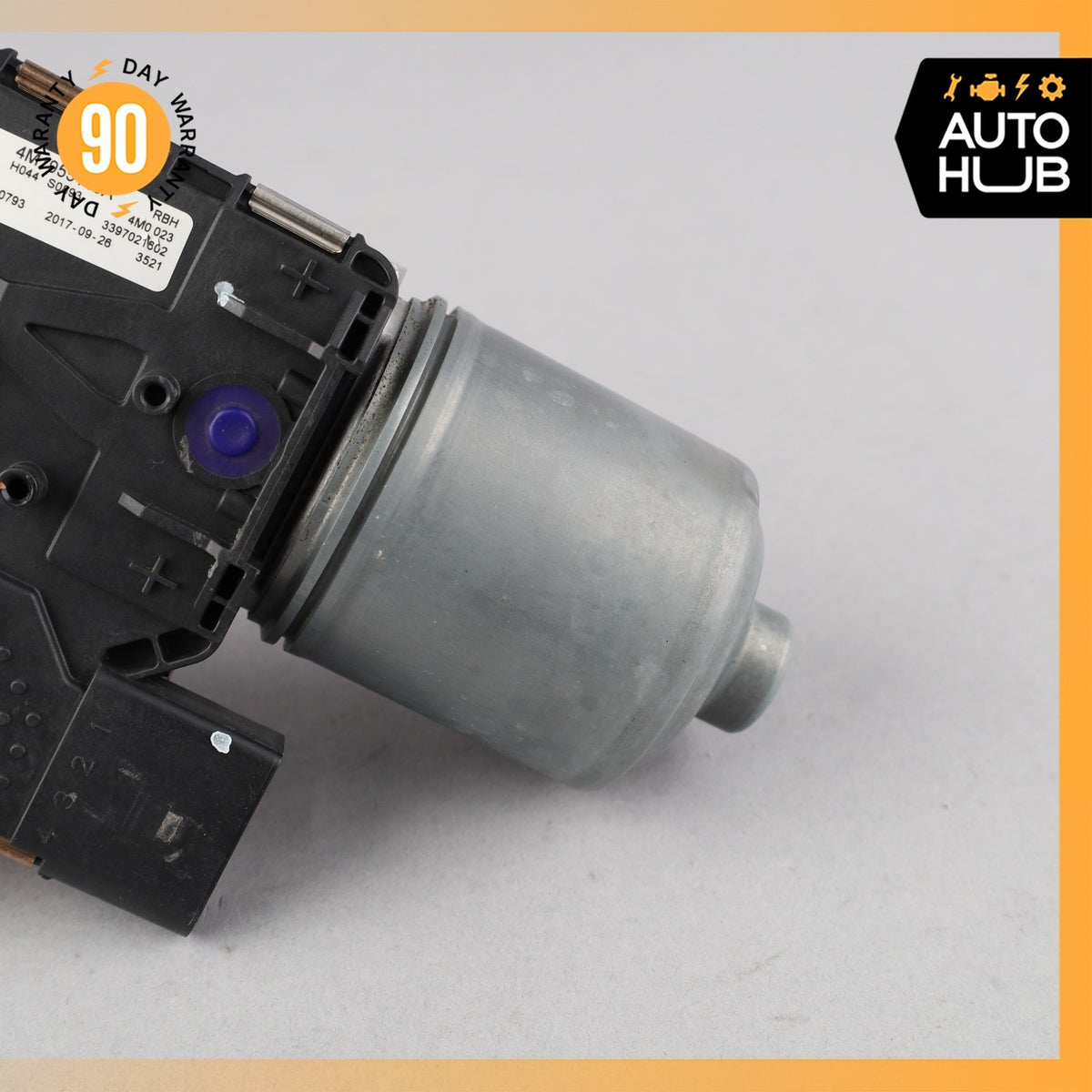 Audi 4M Q7 Windshield Wiper Motor 4M1955023B OEM 87k - photo 3