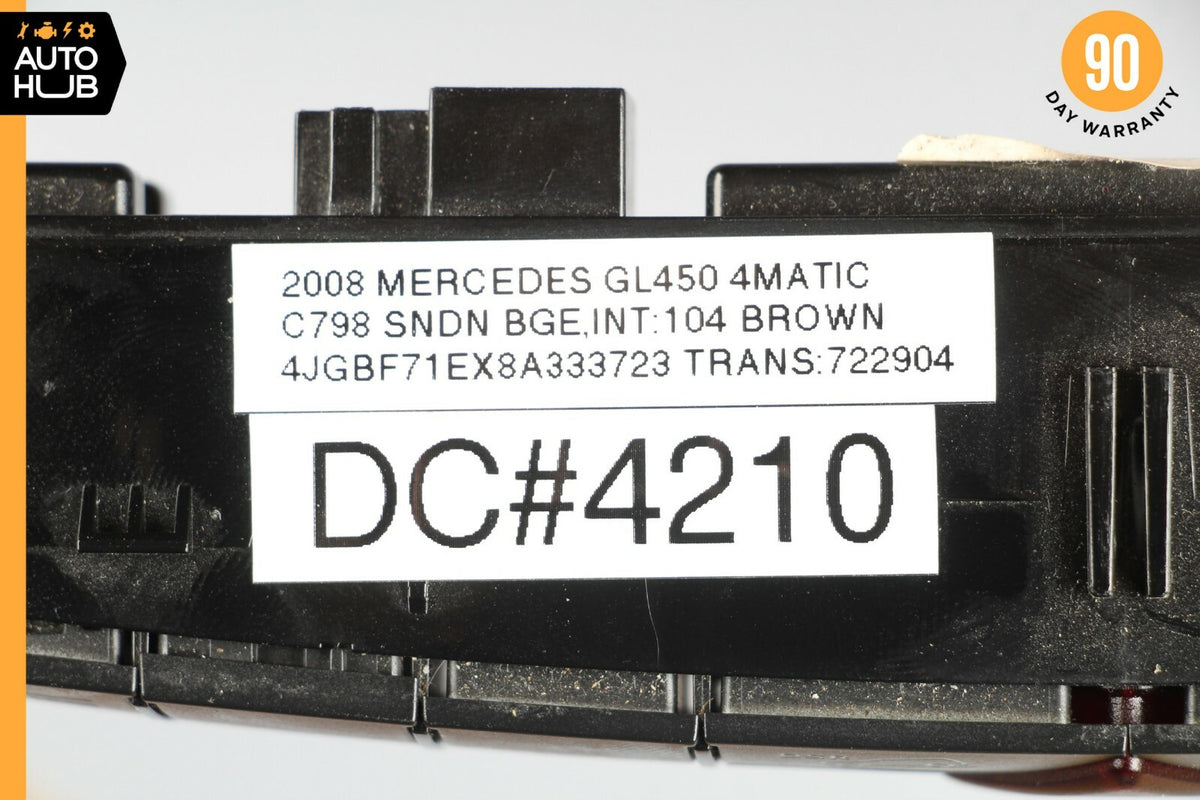06-12 Mercedes X164 GL450 ML450 Hazard Control Switch Panel 1648709210 OEM - photo 8