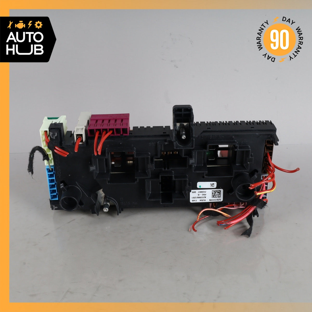 14-17 Mercedes W222 S550e S600 S63 AMG Rear Trunk Fuse Box Module 2229061201 OEM - photo 5