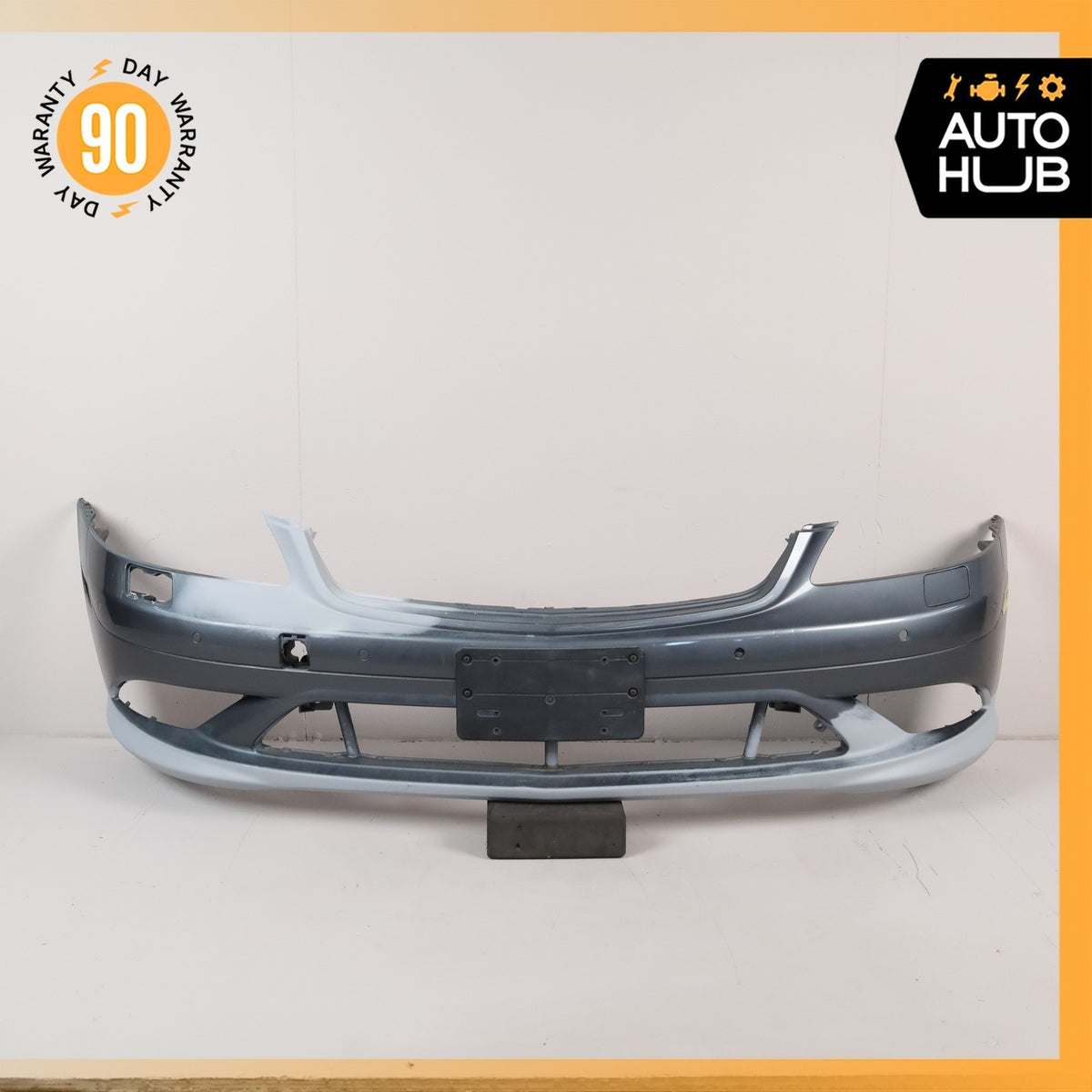 07-09 Mercedes W221 S550 S600 AMG Sport Front Bumper Cover Assembly Gray OEM - photo 1