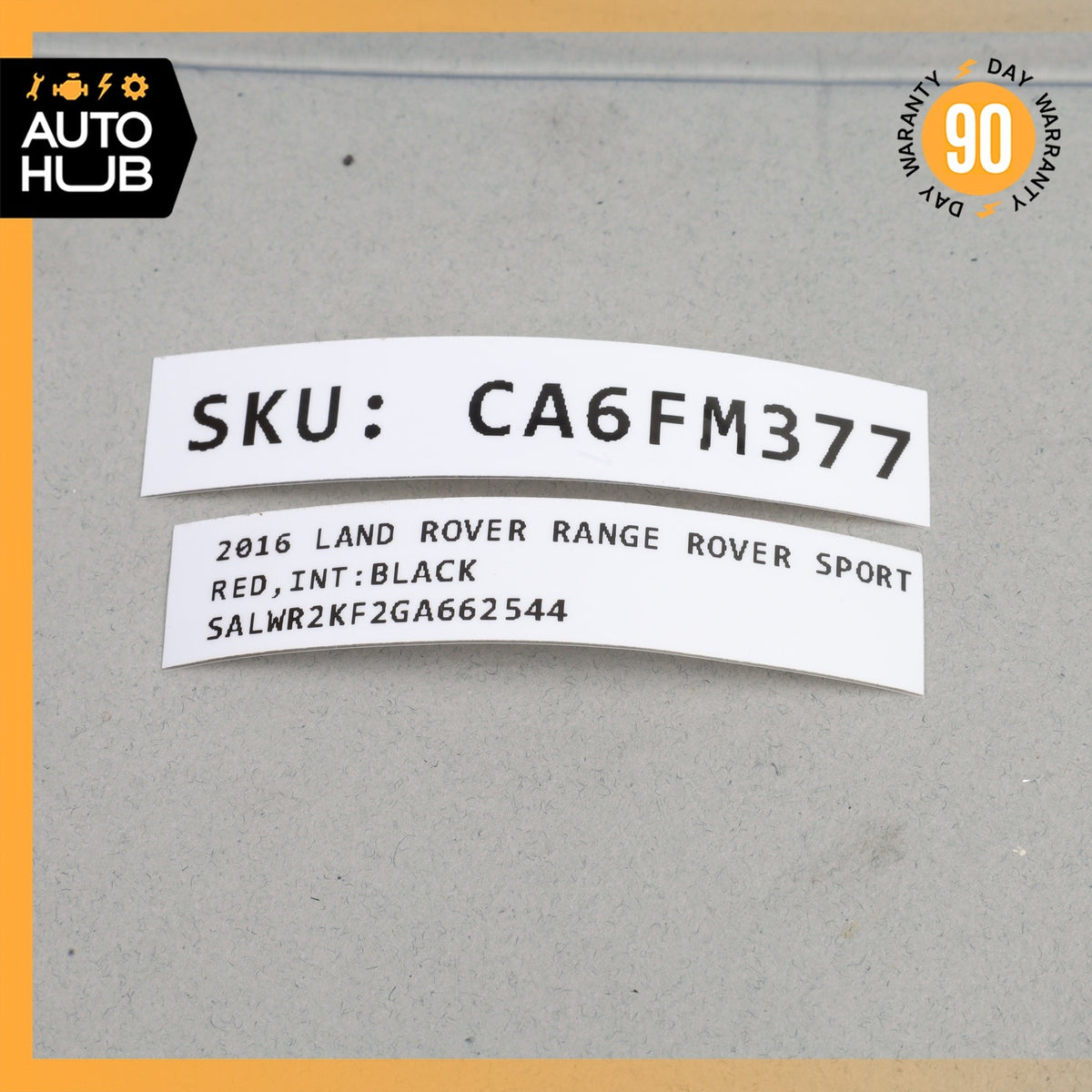 14-17 Range Rover Sport L494 Center Console Carpet Mat Panel Trim OEM - photo 8