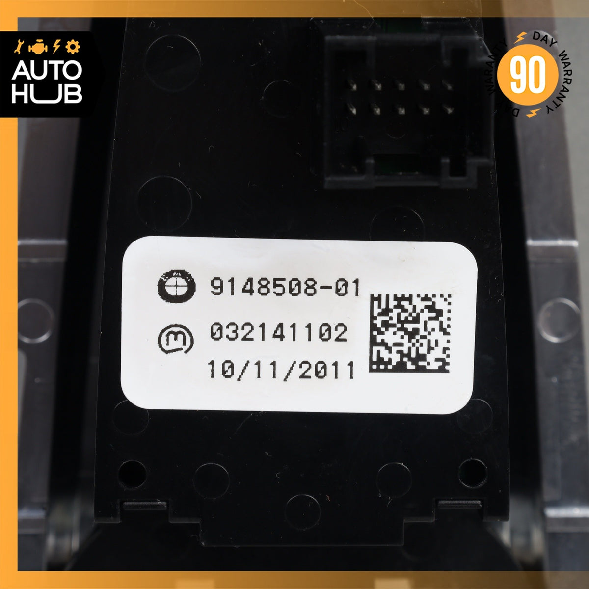 07-14 BMW E70 X5 X6 Electronic Parking Button Switch w/ Trim OEM - photo 10