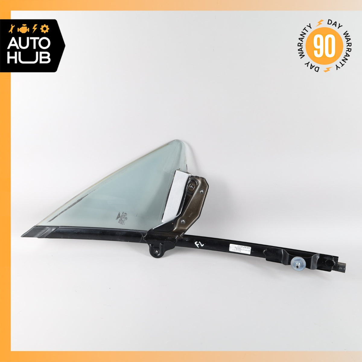 03-10 Bentley Continental GT Front Left Side Door Vent Window Glass OEM 36k - photo 12