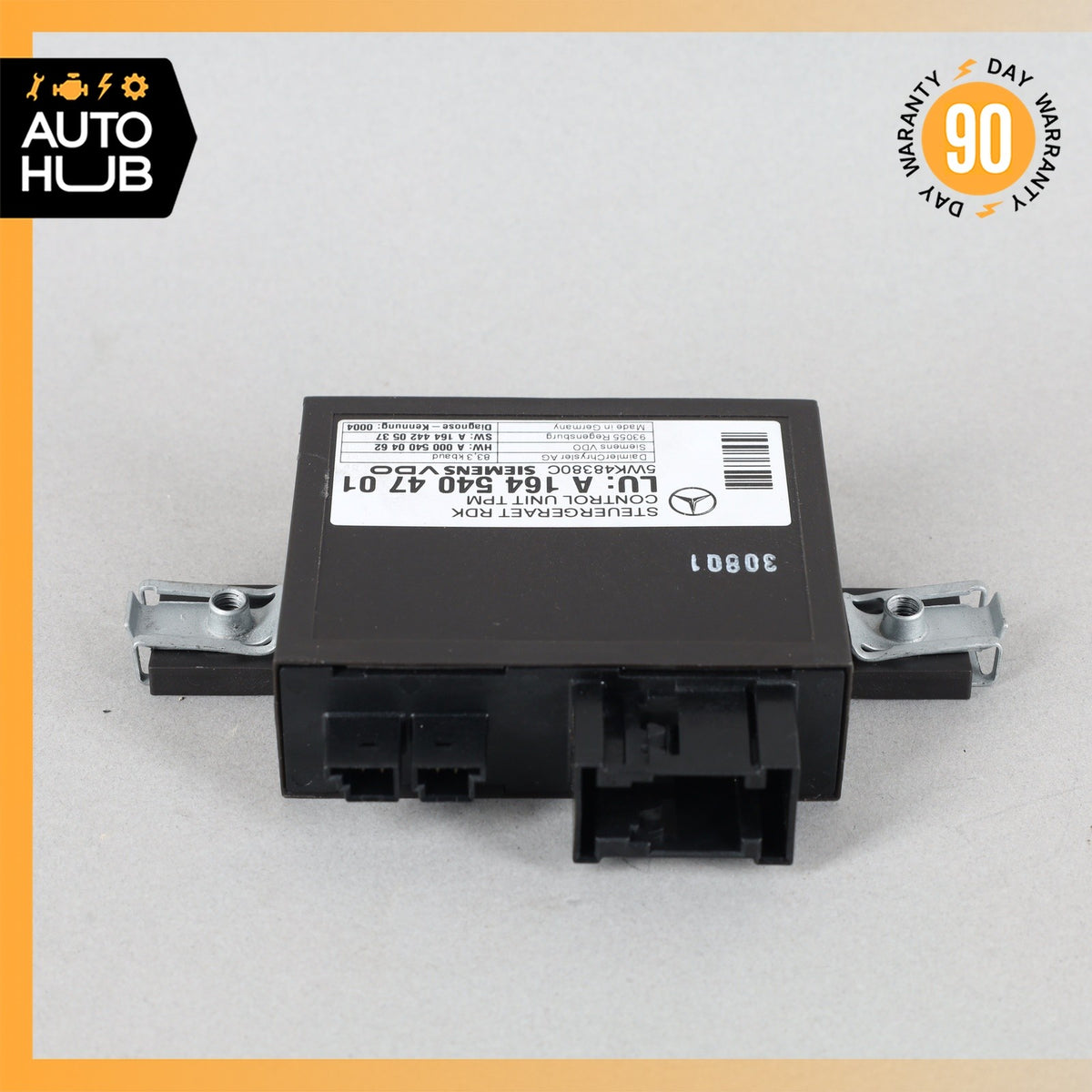 06-13 Mercedes R230 SL550 CL550 R350 TPMS Tire Pressure Control 1645404701 OEM - photo 3