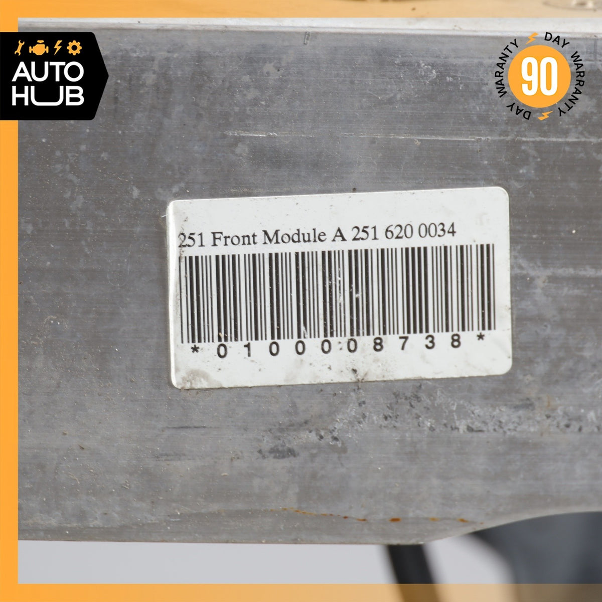 06-10 Mercedes W251 R350 R320 R63 Front Reinforcement Bar Radiator Support OEM - photo 8