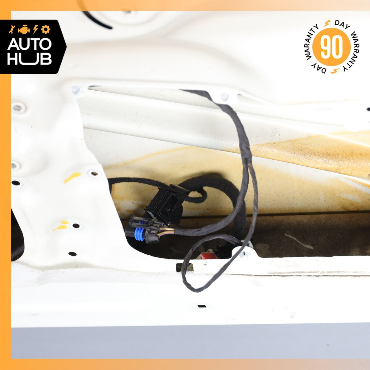 08-14 Maserati GranTurismo M145 Right Side Door Shell Frame Panel White OEM 61k - photo 23