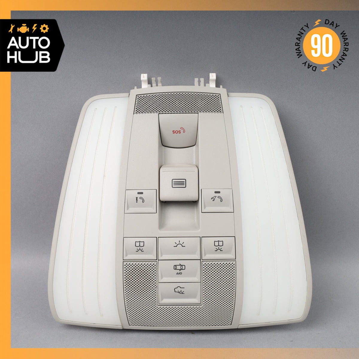 12-18 Mercedes W212 E400 CLS550 CLS400 E350 Overhead Dome Light Lamp Gray OEM - photo 1