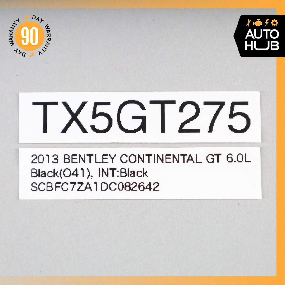 03-13 Bentley Continental GT GTC Flying Spur Top Center Engine Cover Plate OEM - photo 14