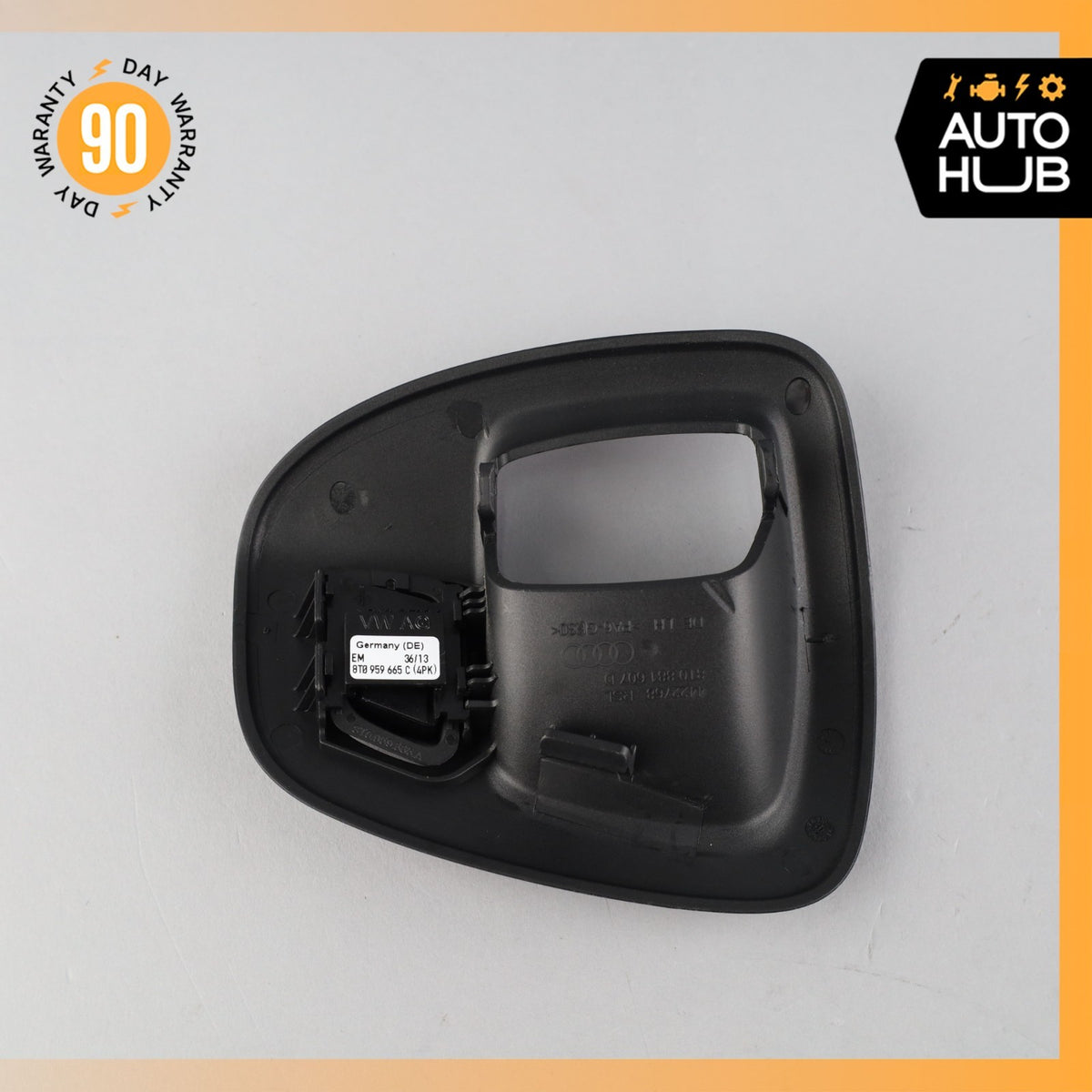 Audi S5 Front Left Driver Seat Slide Switch w/ Handle Black 8T0881607D OEM - photo 4