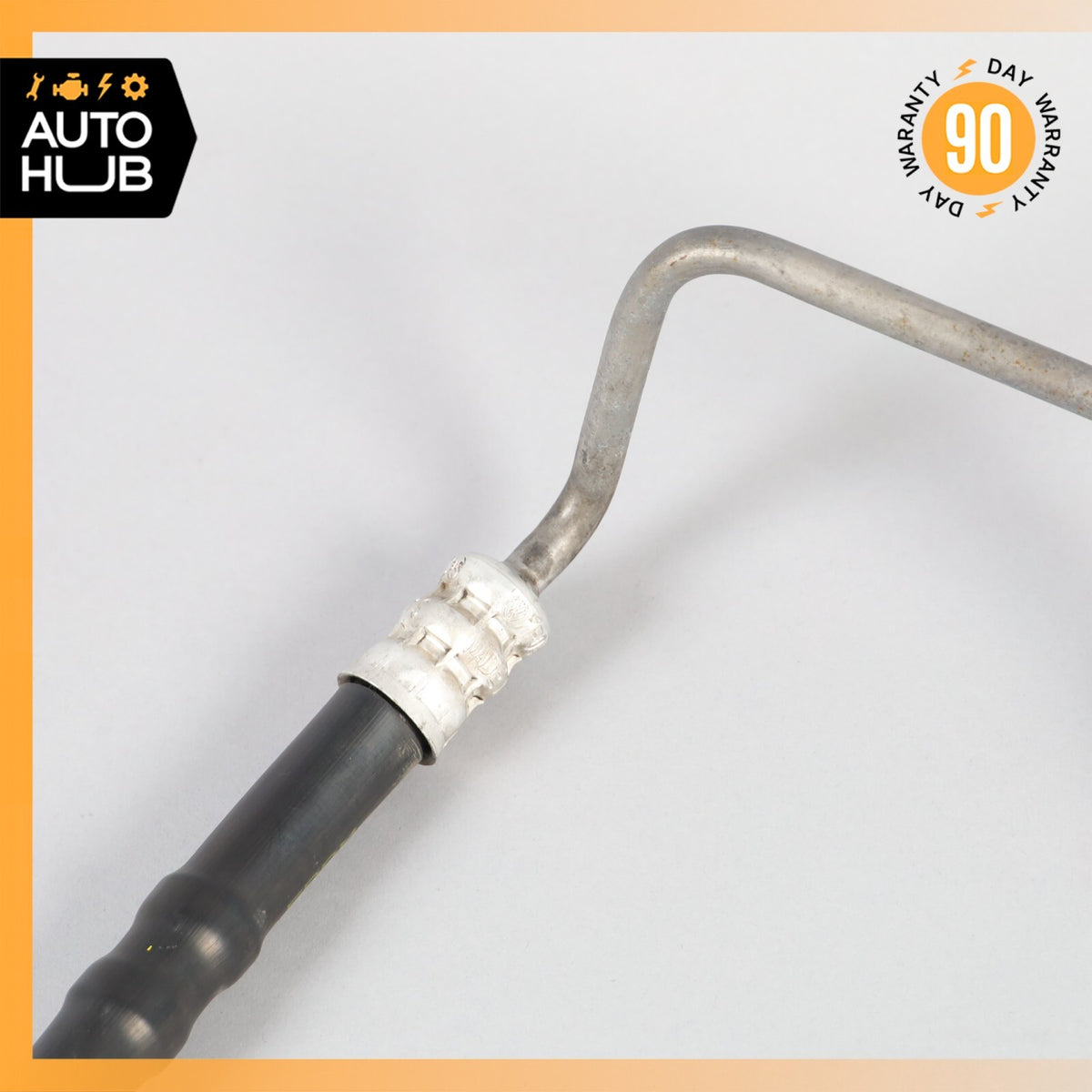 Porsche Cayenne 958 Hybrid S Power Steering Hose Pipe Line Set OEM - photo 11