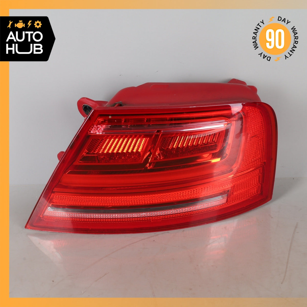 11-14 Audi D4 A8 Rear Right Passenger Outer Tail Light Lamp LED 4H0945096A OEM - photo 3