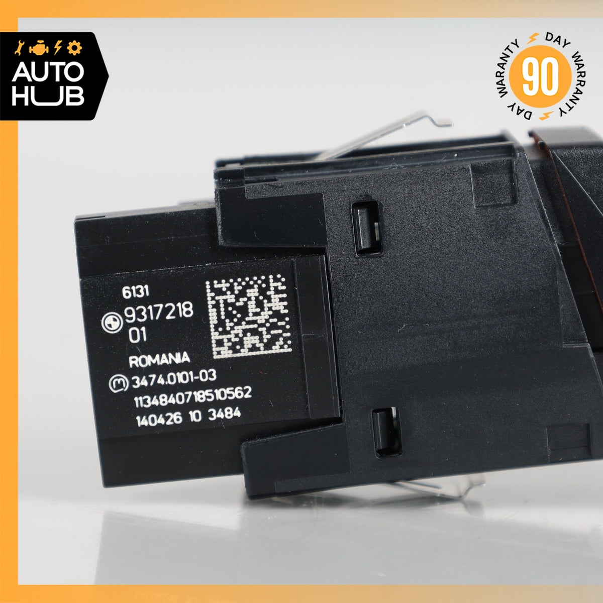 14-18 BMW F15 X5 Center Dashboard Hazard Control Switch OEM - photo 9