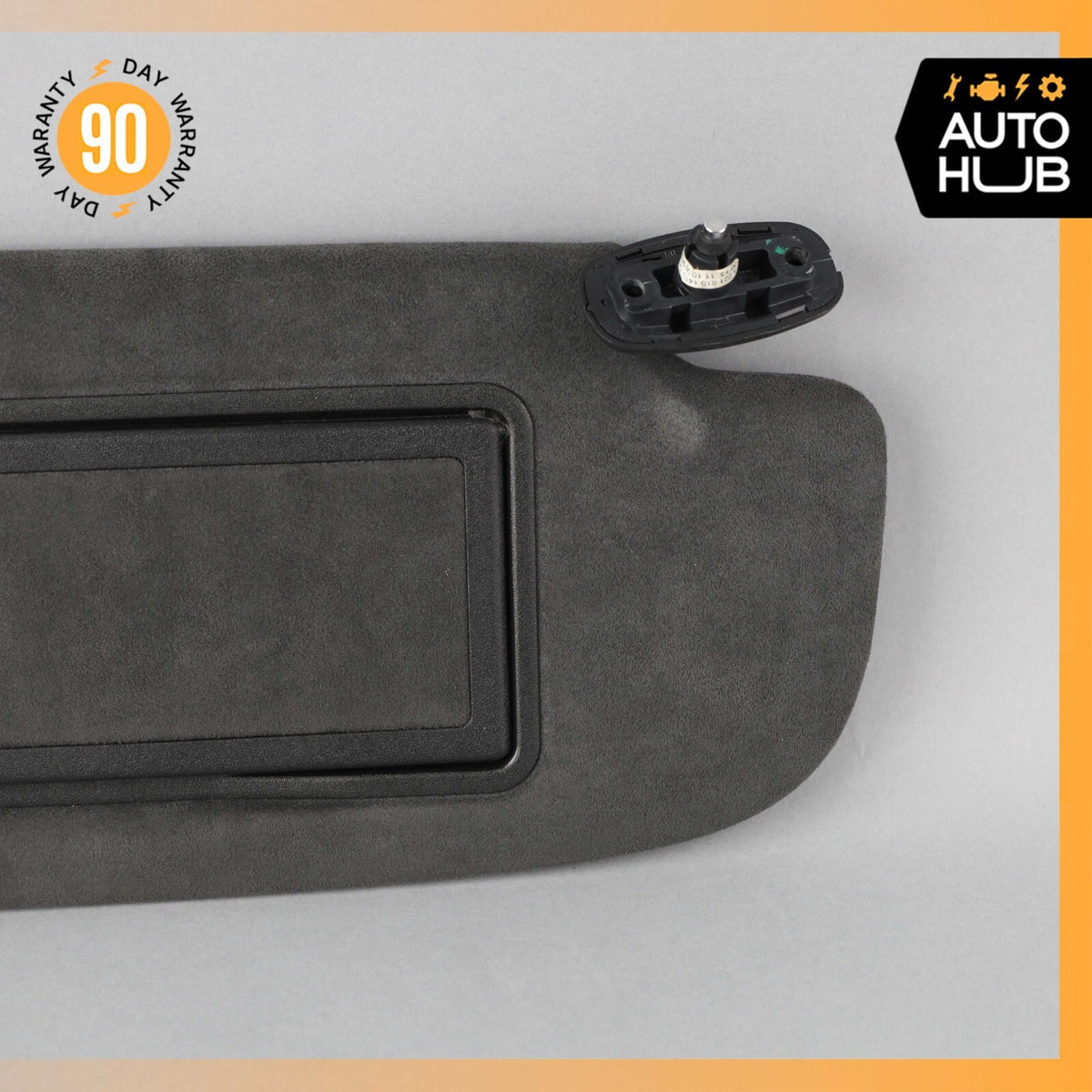 Mercedes W216 CL550 S600 Right Passenger Side Shade Sunvisor Suede OEM - photo 7