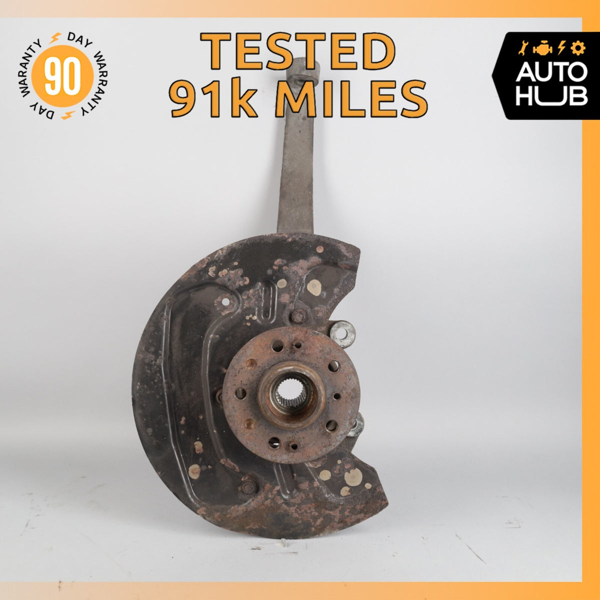 07-11 Mercedes W164 ML63 AMG Front Left Driver Side Spindle Knuckle Hub OEM 91k - photo 1