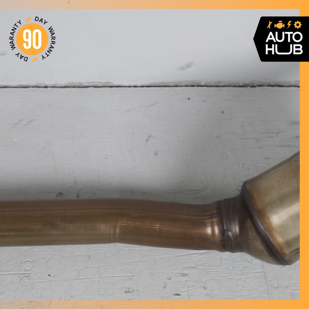 11-14 Mercedes W221 S550 Engine Exhaust Downpipe Resonator Set 2214907336 OEM - photo 5