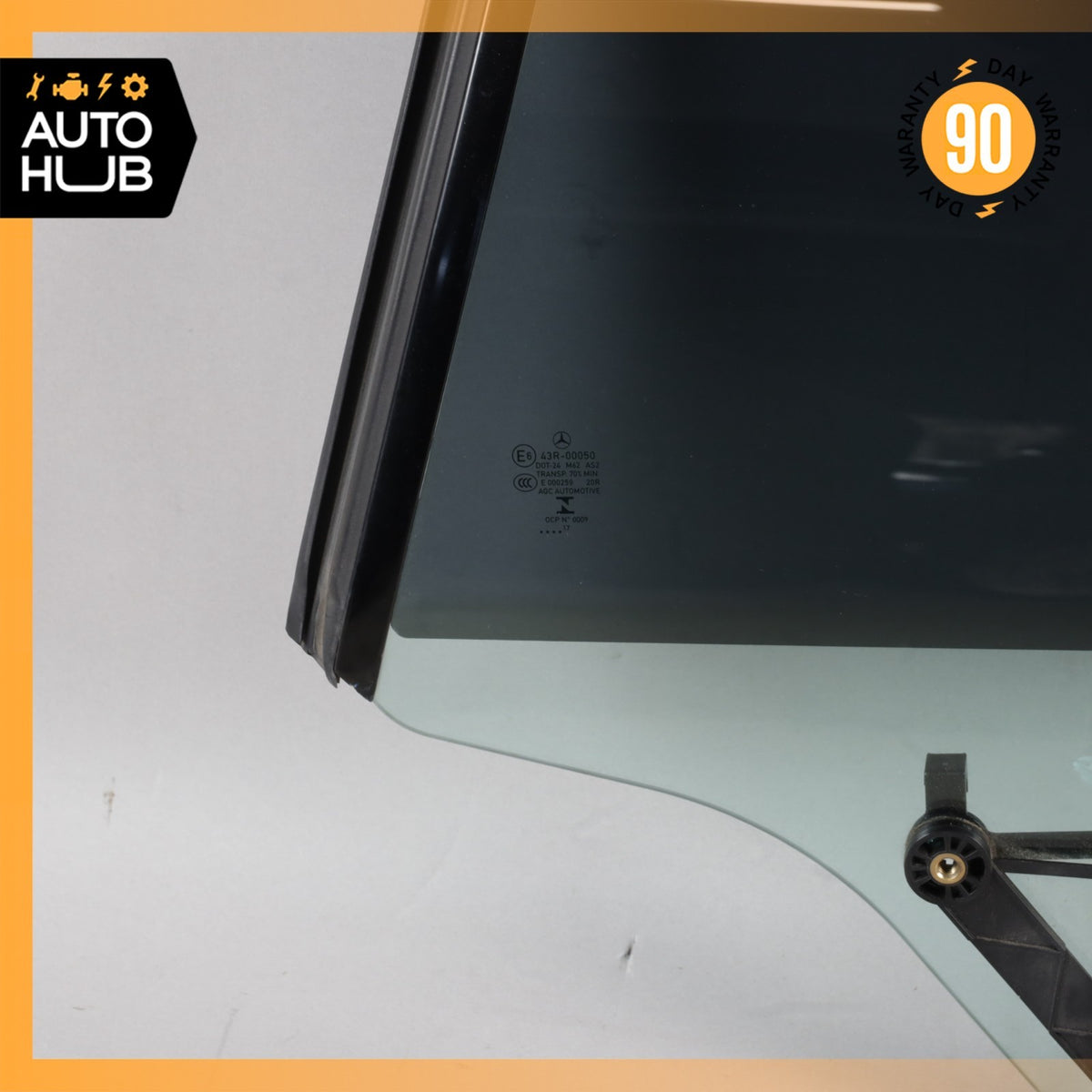 18-23 Mercedes W238 E400 E450 Coupe Rear Left Side Quarter Window Glass OEM - photo 7
