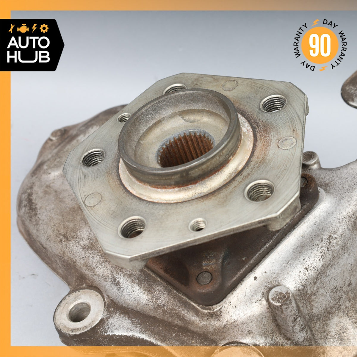 03-10 Maserati Quattroporte M139 Front Left Side Spindle Knuckle Hub OEM - photo 9