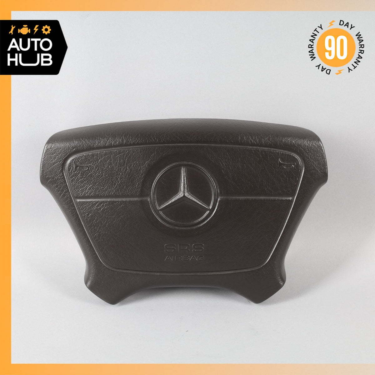 92-98 Mercedes R129 300SL SL320 Driver Steering Wheel Airbag Air Bag Brown OEM - photo 1