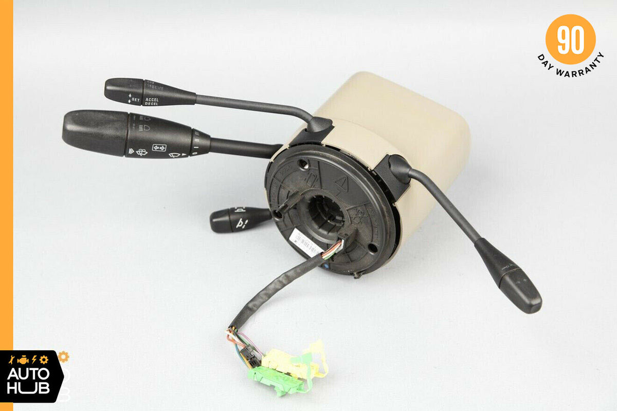 03-06 Mercedes R230 SL500 Steering Column Switch Clockspring Shroud Tan OEM - photo 1