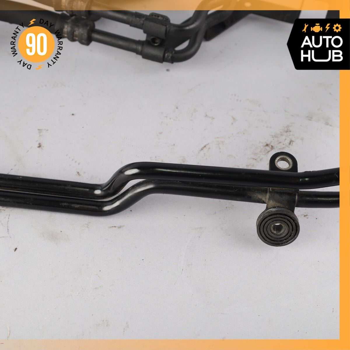 Bentley Continental GT Left Driver Side Transmission Oil Cooler Line OEM 53k - photo 3