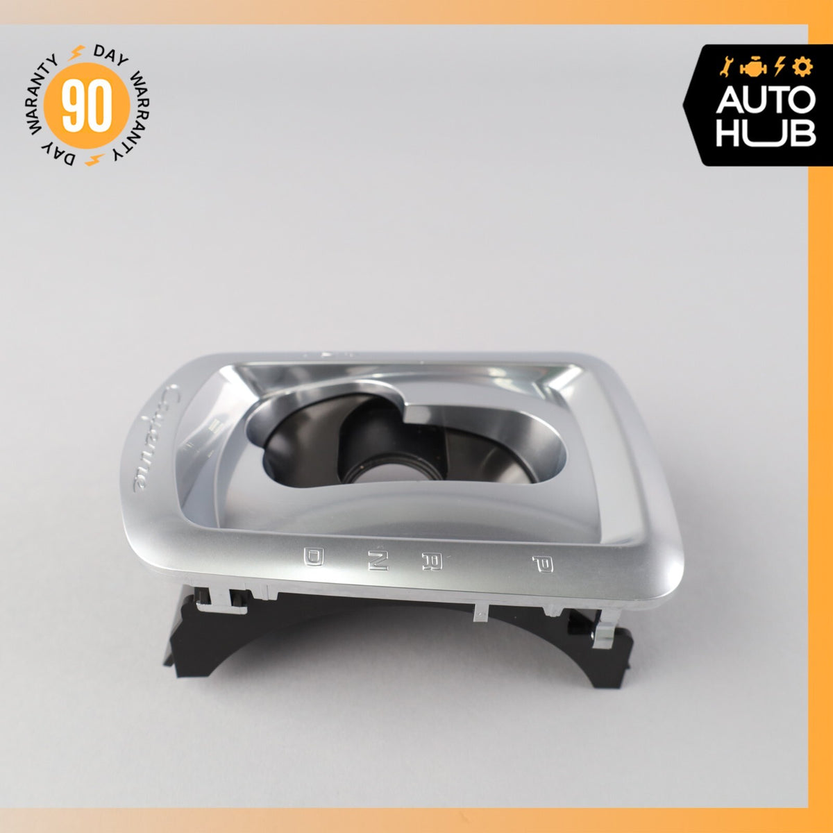 11-18 Porsche Cayenne 958 E-Hybrid S Center Console Shifter Trim Bezel OEM - photo 2