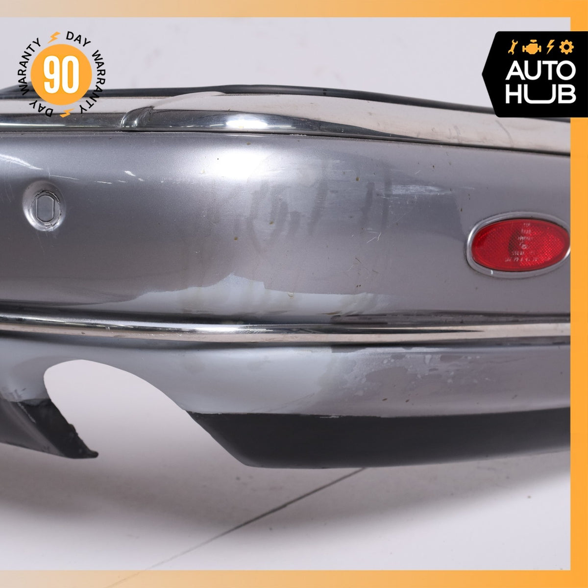 00-02 Rolls Royce Silver Seraph Rear Bumper Cover Assembly Silver OEM - photo 9