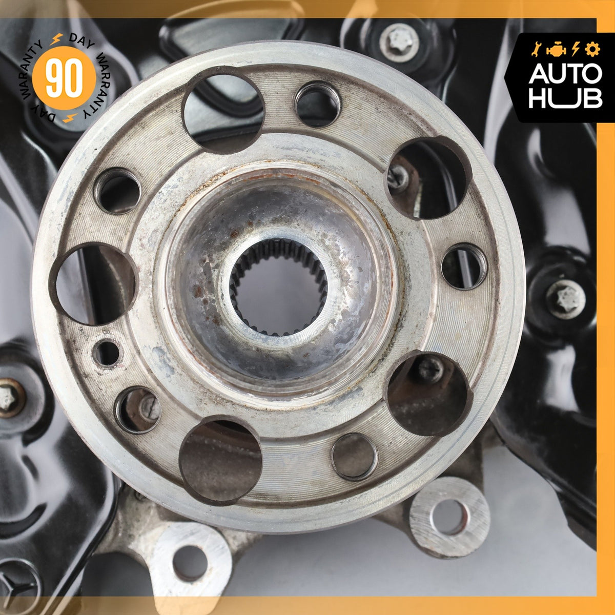 17-20 Mercedes W213 E300 E350 Rear Right Side Spindle Knuckle Hub OEM - photo 7