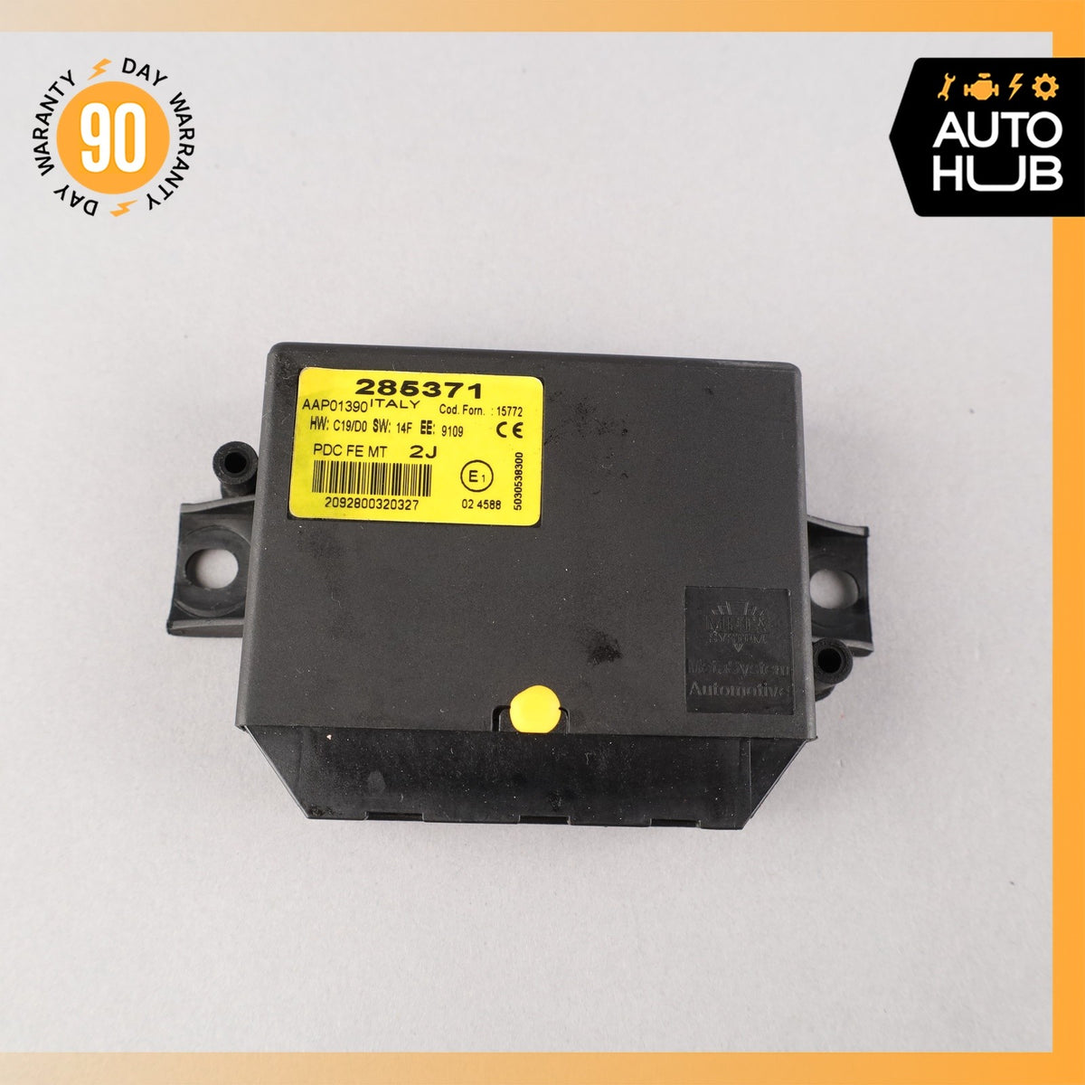 08-19 Maserati GranTurismo Park Assist Parktronic Sensor Module Control OEM - photo 7