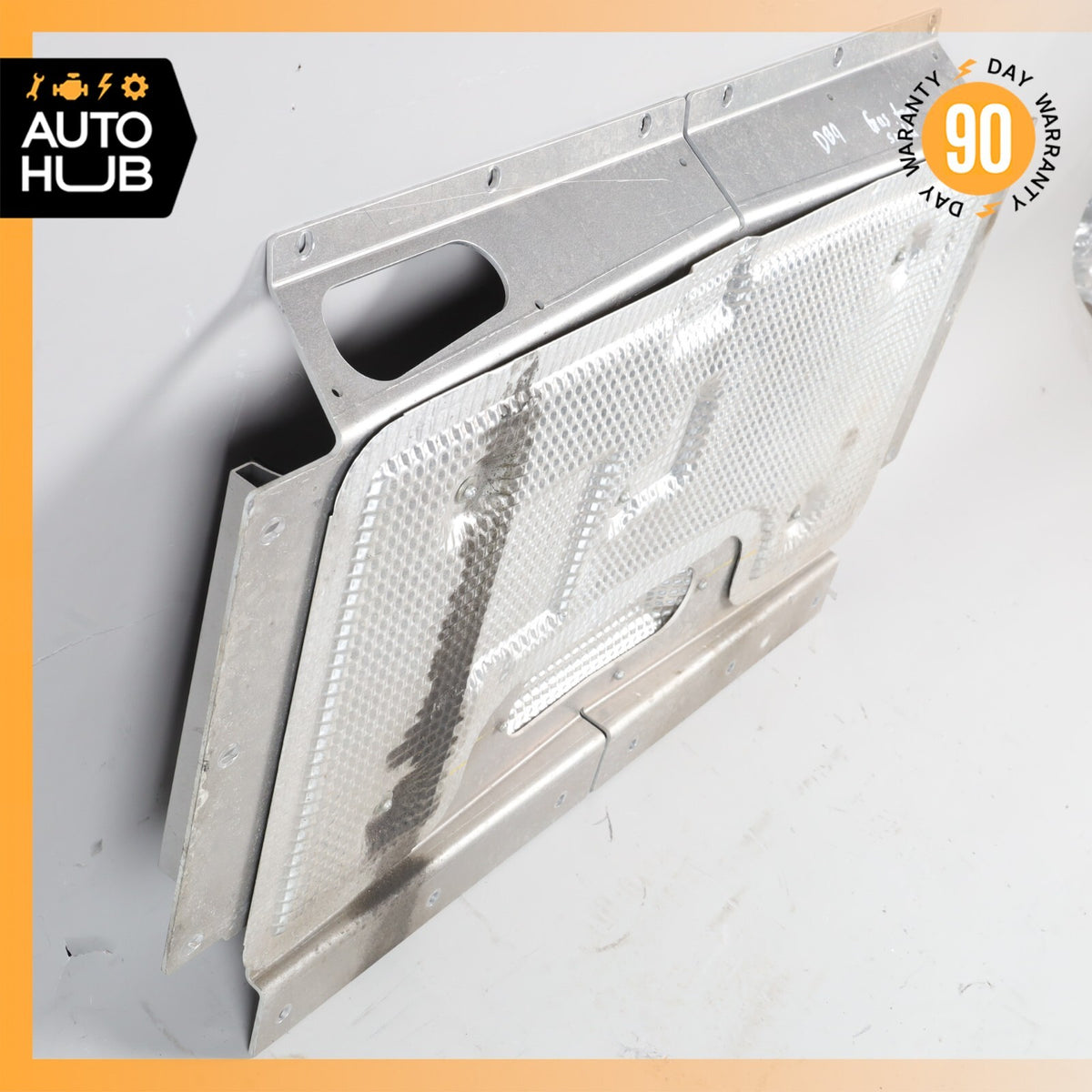 13-16 Aston Martin DB9 Fuel Tank Silencer Heat Shield Plate CG435290AB OEM 35k - photo 11
