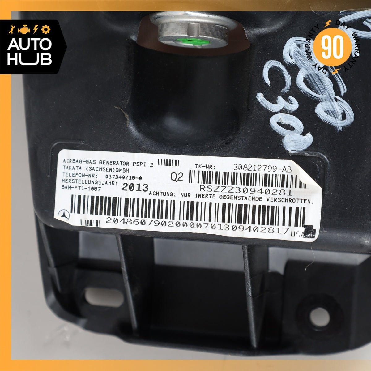 08-15 Mercedes W204 C250 GLK250 Passenger Dash Airbag Air Bag 2048607902 OEM - photo 10