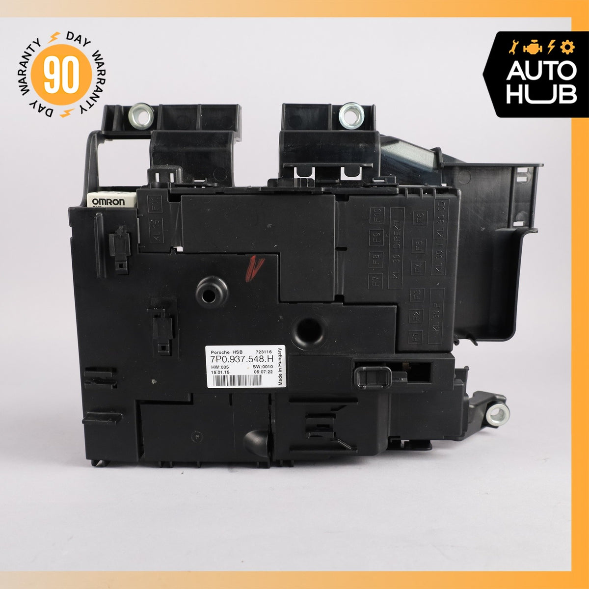 11-18 Porsche Cayenne Rear Trunk Fuse Relay Junction Box OEM - photo 6