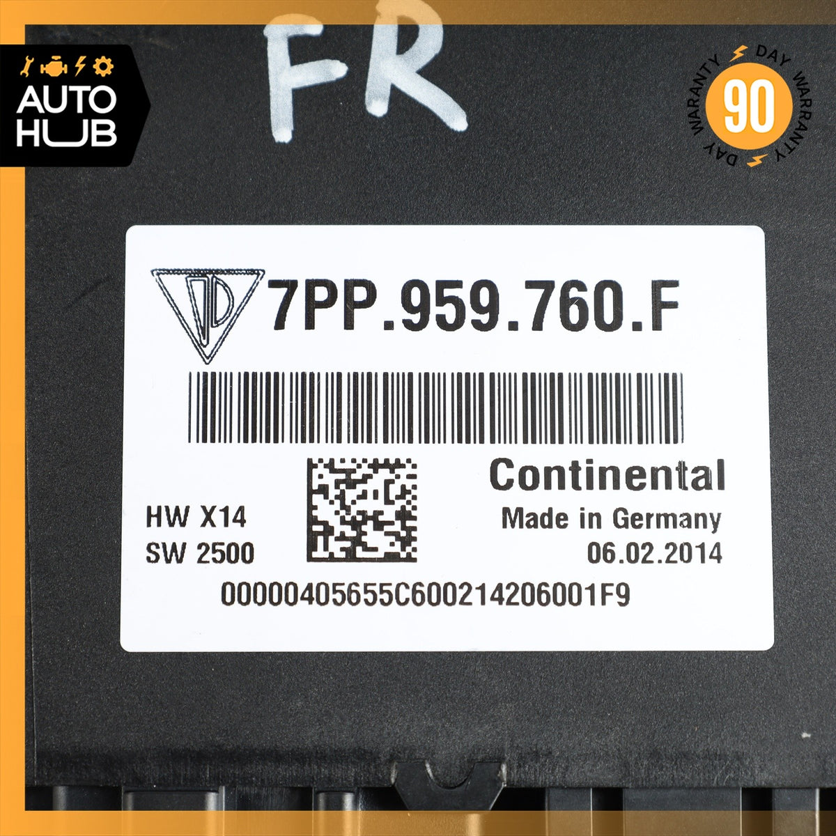 Porsche Cayenne 958 Front Left or Right Seat Control Module Unit 7PP959760F OEM - photo 7