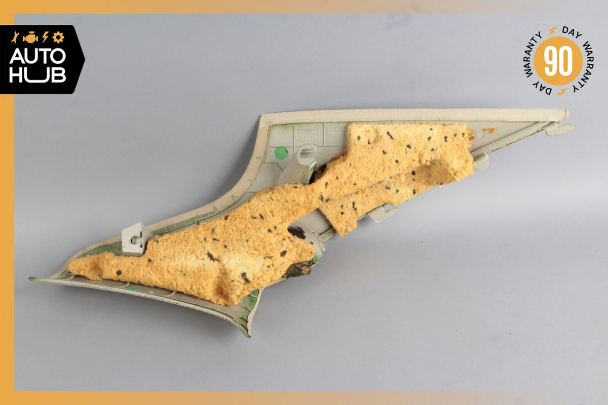 06-11 Mercedes W219 CLS55 CLS63 AMG C Pillar Trim Panel Left Suede Beige OEM - photo 6