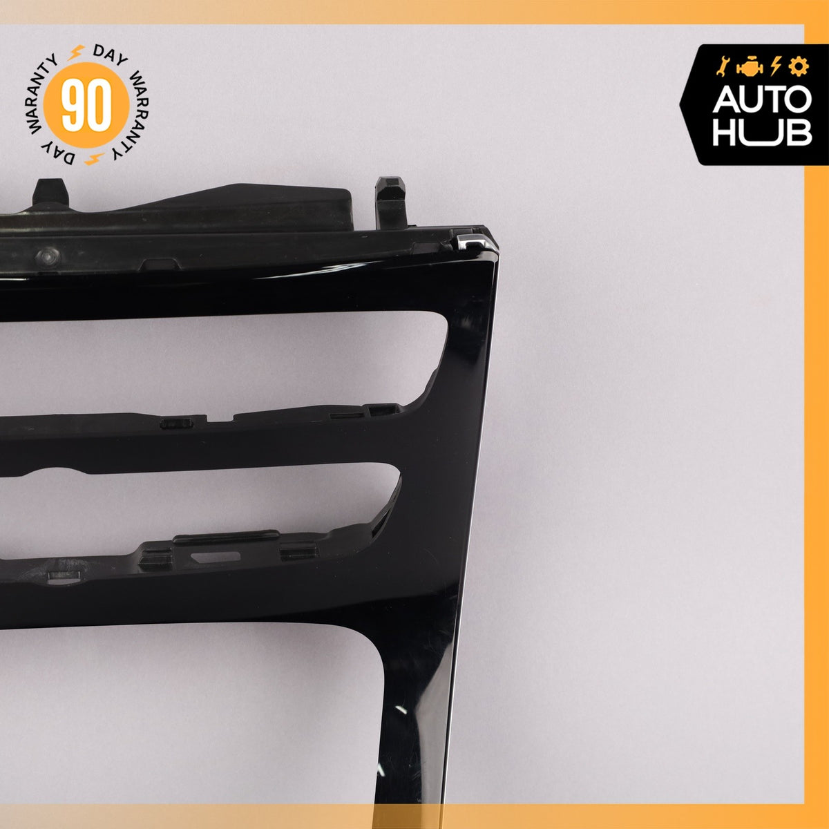 Mercedes W213 E300 Center Console Trim Piano Black 2138100815 OEM - photo 3