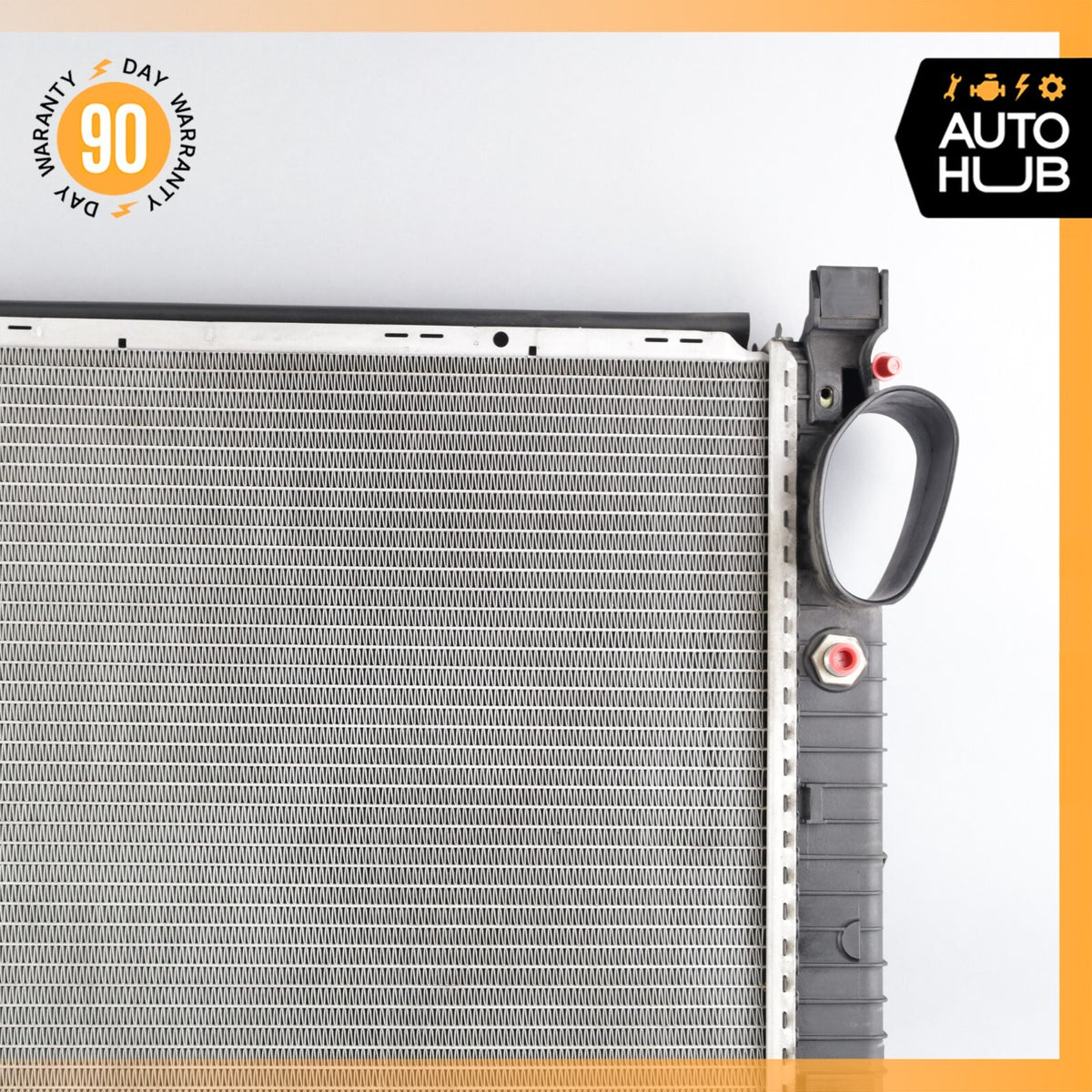 03-06 Mercedes R230 SL500 Engine Cooling Radiator AC A/C Condenser OEM - photo 3