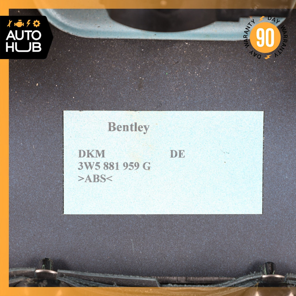 06-13 Bentley Continental Flying Spur Front Left Side Seat Back Panel OEM - photo 15
