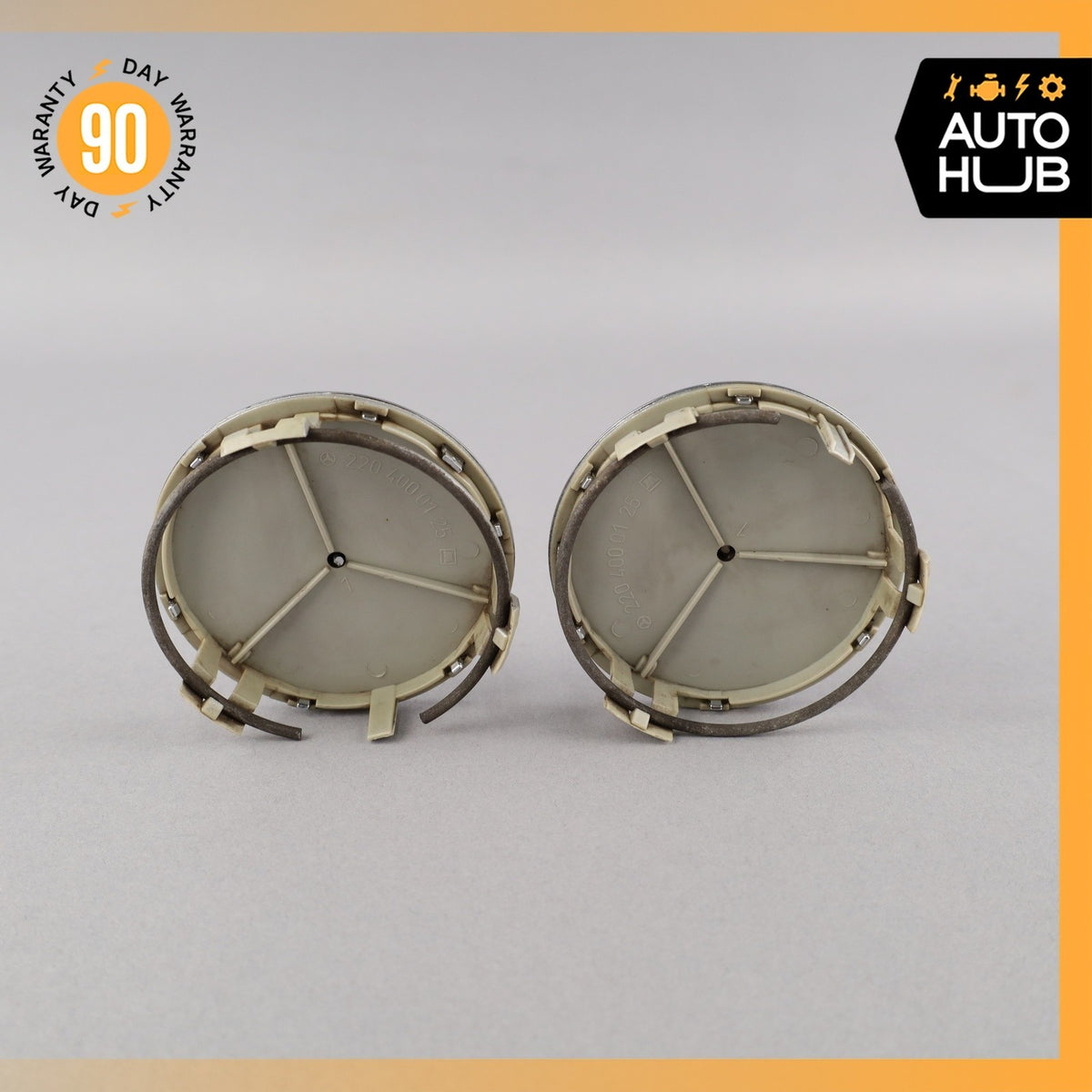 Mercedes W164 ML350 Wheel Center Cap Cover Set of 2 2204000125 OEM - photo 4