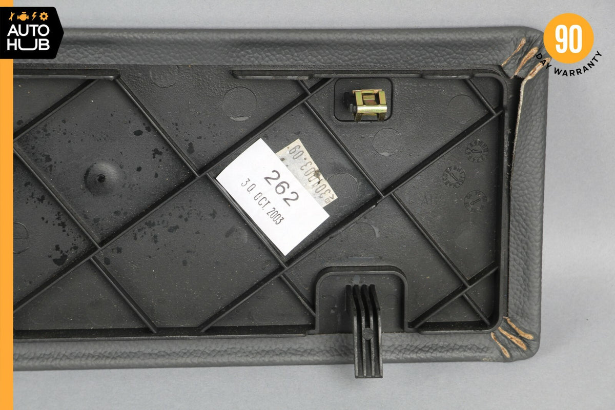 03-06 Mercedes R230 SL500 SL65 Storage Compartment Lid Cover Rear Right Side OEM - photo 7