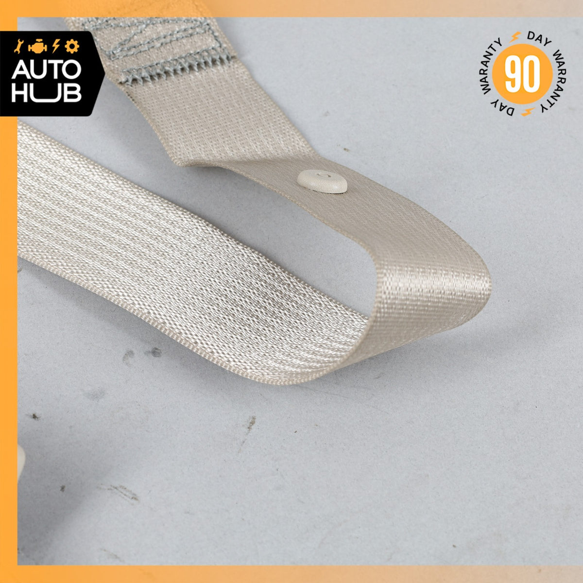 04-05 Cadillac XLR Left Driver Seatbelt Seat Belt Retractor Beige 89023213 OEM - photo 6