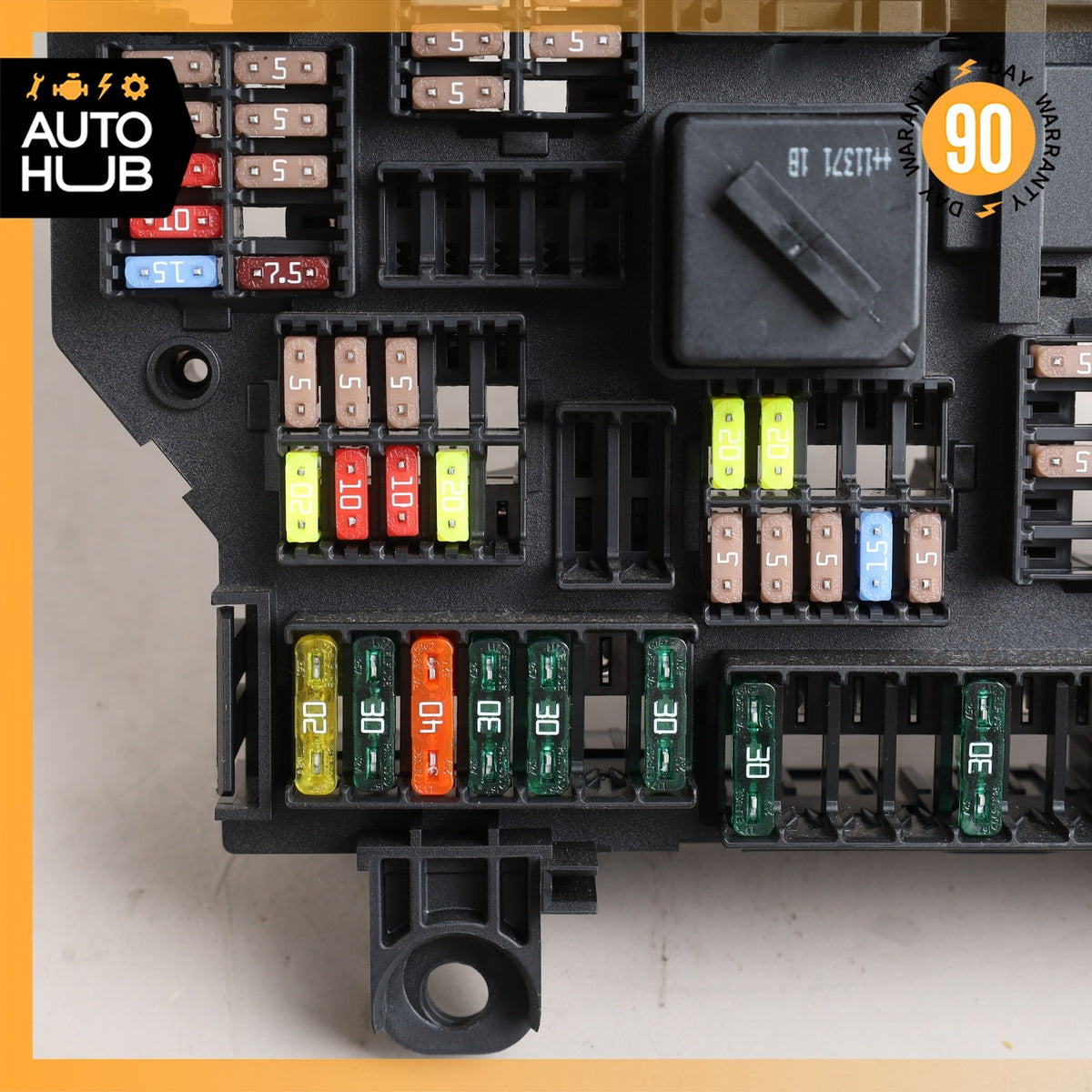 BMW F10 550i 650i Rear Trunk Power Distribution Fuse Relay Box OEM - photo 5