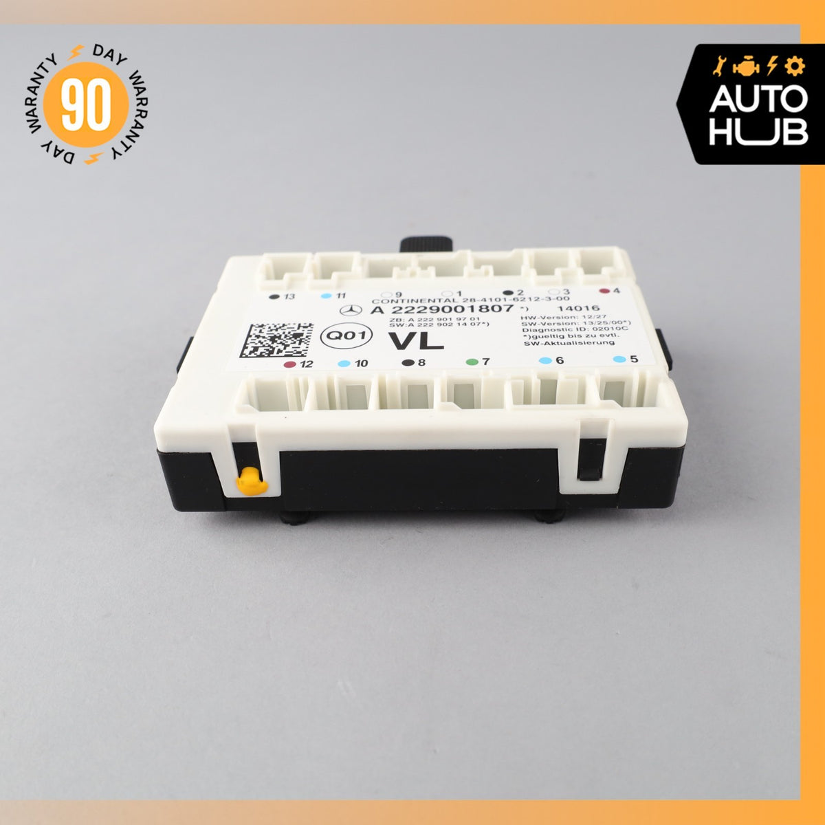2014 Mercedes W222 Maybach S63 AMG Front Left Door Control Module 2229001807 OEM - photo 5