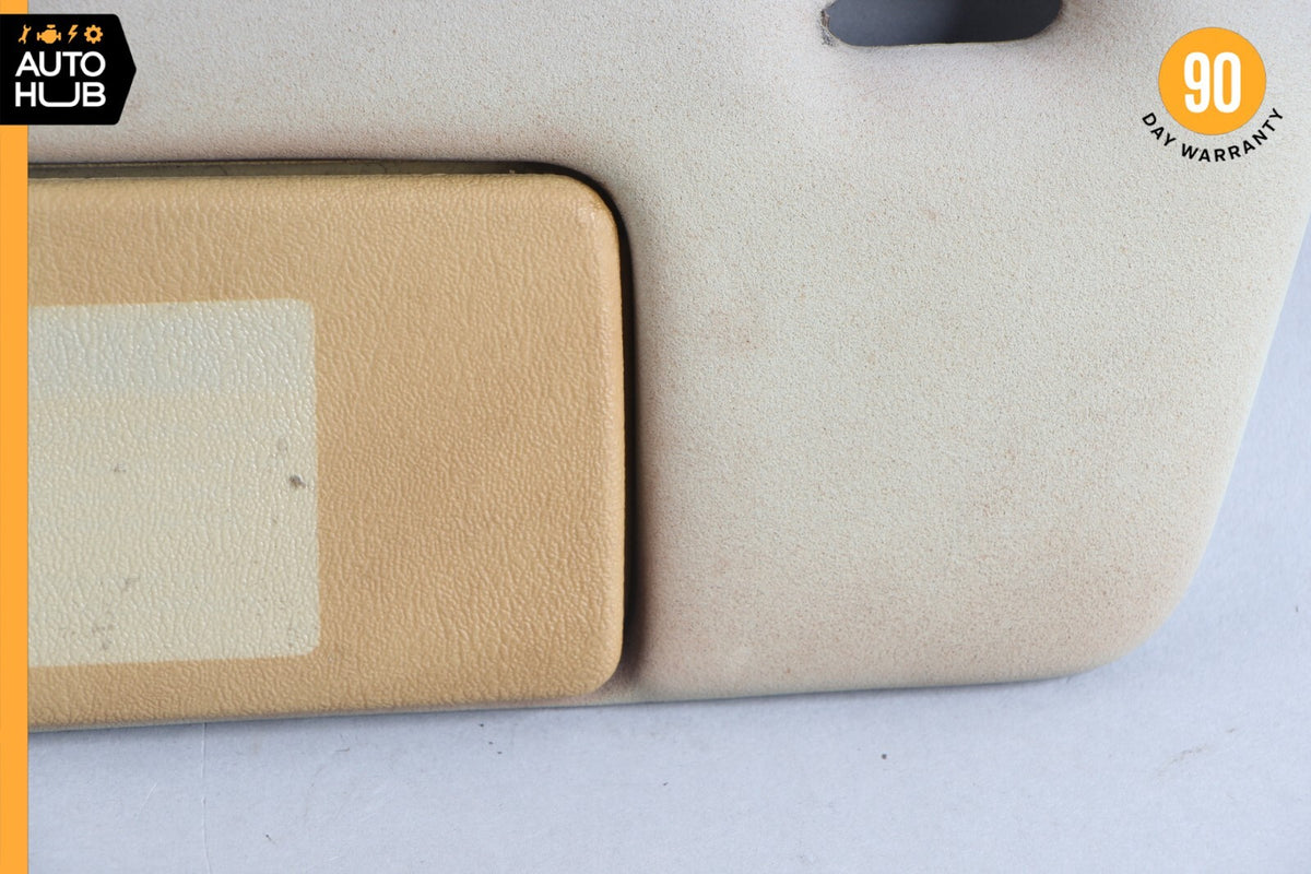90-02 Mercedes R129 SL500 SL320 Left Driver Side Sun Visor Sunvisor Gray OEM - photo 4