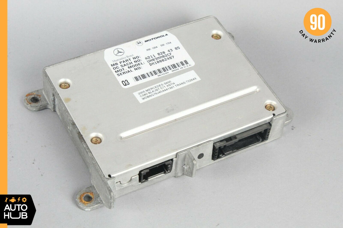03-11 Mercedes W211 CLK500 E500 Motorola Bluetooth Communication Module OEM - photo 1