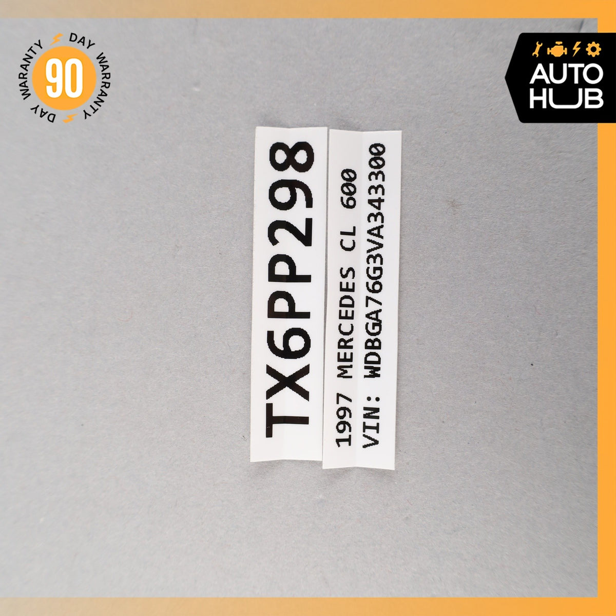 Mercedes W140 CL600 S500 Bumper Parktronic Parking Sensor OEM 63k - photo 11